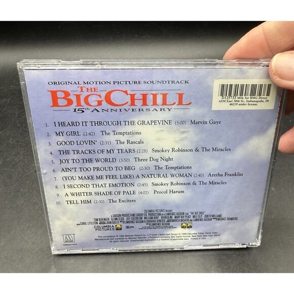 The Big Chill [Original Motion Picture Soundtrack] 15th Anniversary (CD) EC! -D - Picture 3 of 4